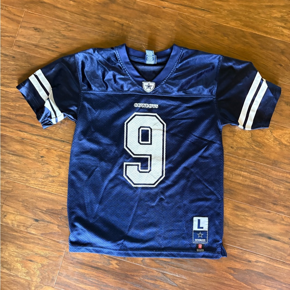 Dallas Cowboys Kids Tony Romo Jersey NFL Size Large